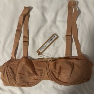 SKIMS no show unlined balconette bra - ochre